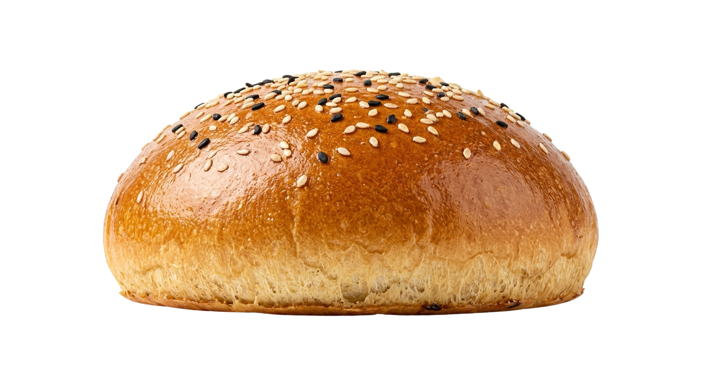 Górna bułka z sezamem